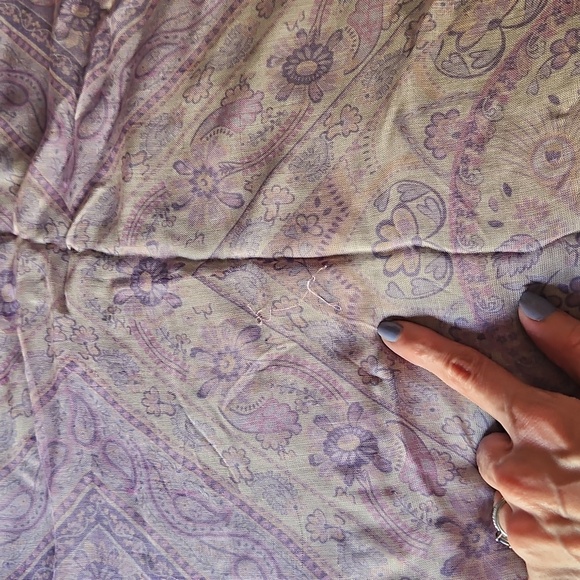 Spell & The Gypsy Farrah Lilac Head Scarf - Picture 8 of 9